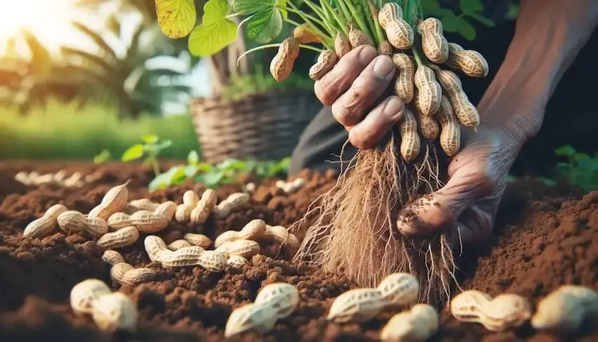 Cómo cultivar maní en el suelo a partir de nueces compradas en la tienda