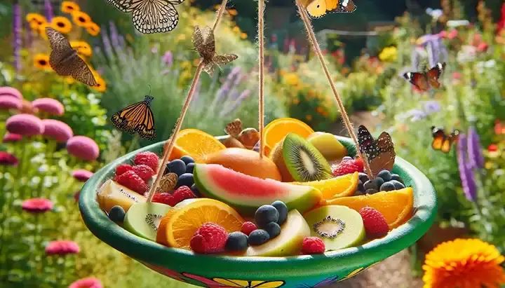 Atraer mariposas con un sencillo comedero de frutas hecho por usted mismo: beneficios para su jardín