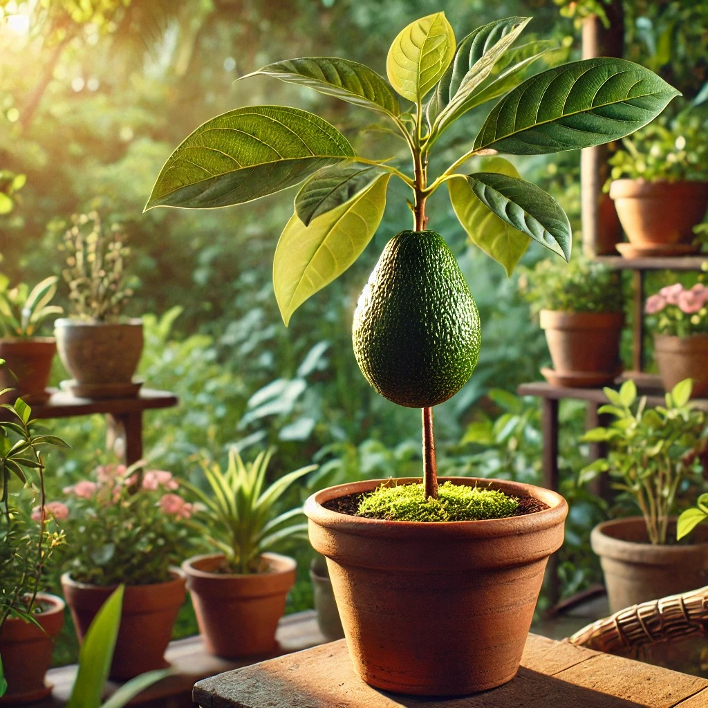 ¿Cuál es la mejor manera de germinar un hueso de aguacate en el interior?