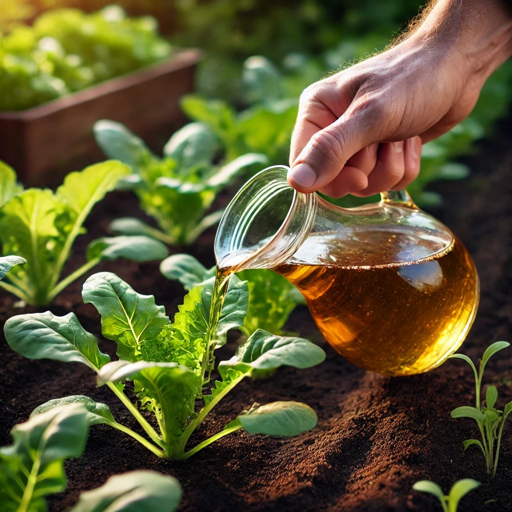 Abono casero para tus plantas, tan bonito y sano como en el vivero