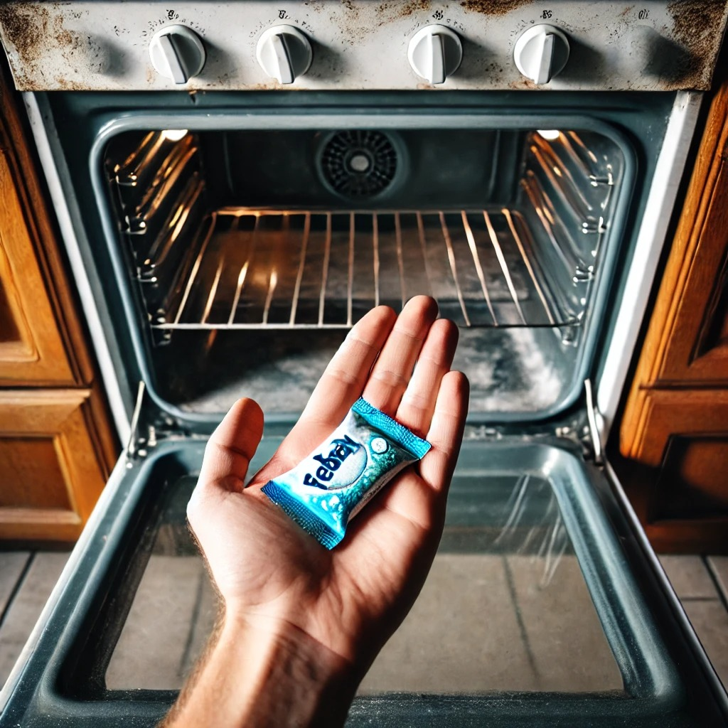 El truco para limpiar el horno: utiliza un producto a 20 céntimos para dejarlo como nuevo