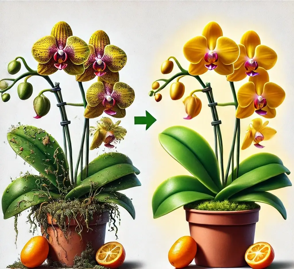 Prueba a hacer esto con tus orquídeas: verás lo espectacular que florecen al poco tiempo