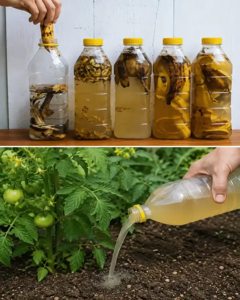 Antes de tirar una cáscara de plátano, descubre este increíble truco para el jardín