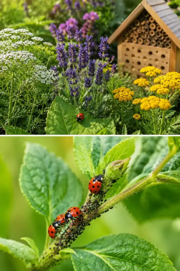 Cómo atraer mariquitas al jardín para proteger las plantas de forma natural