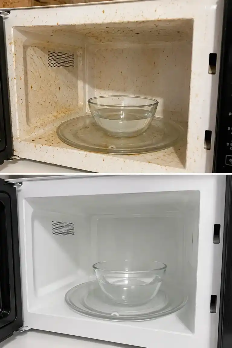 Cómo dejar el microondas impecable en solo cinco minutos usando vapor