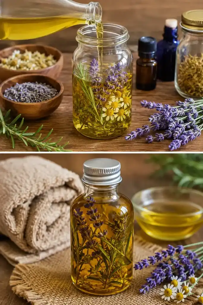 Cómo elaborar un aceite aromático casero para masajes relajantes