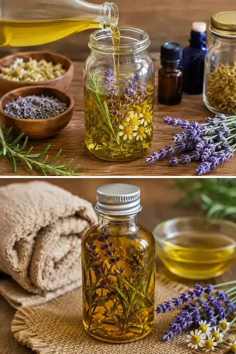 Cómo elaborar un aceite aromático casero para masajes relajantes