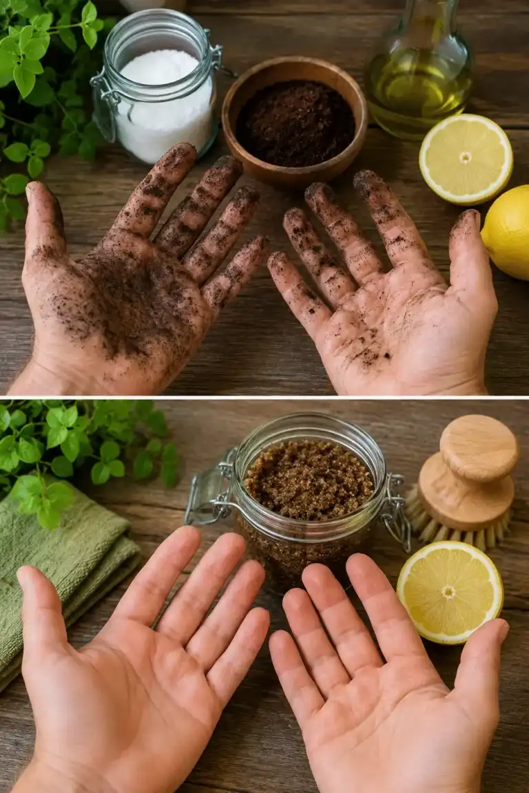Cómo elaborar un limpiador natural para las manos después de trabajar en el jardín