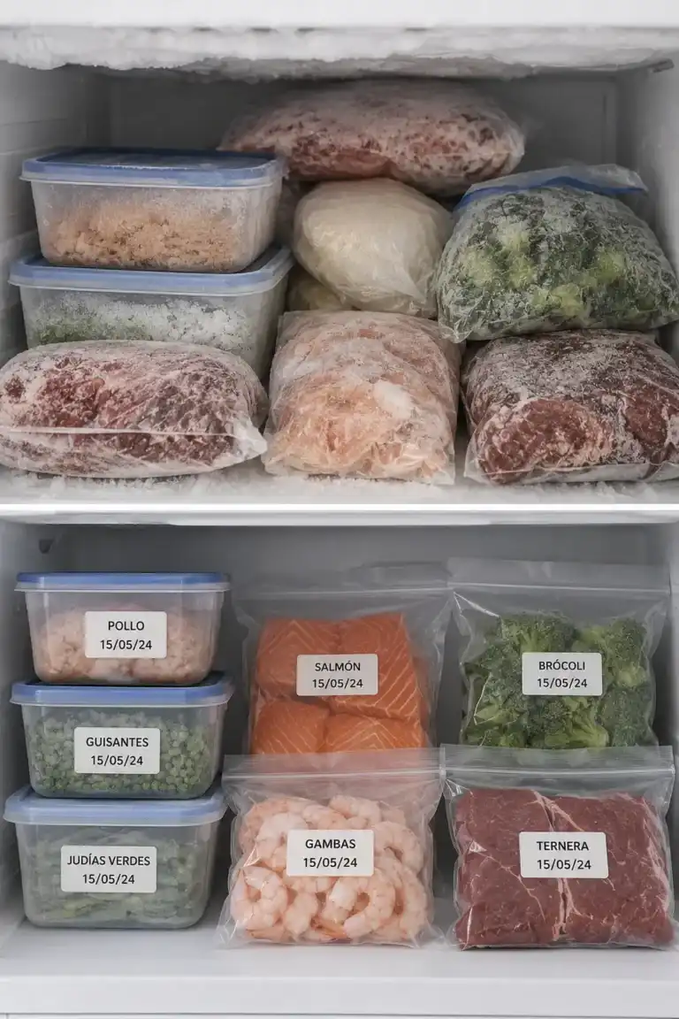 Cómo evitar que los alimentos del congelador pierdan calidad con el paso del tiempo