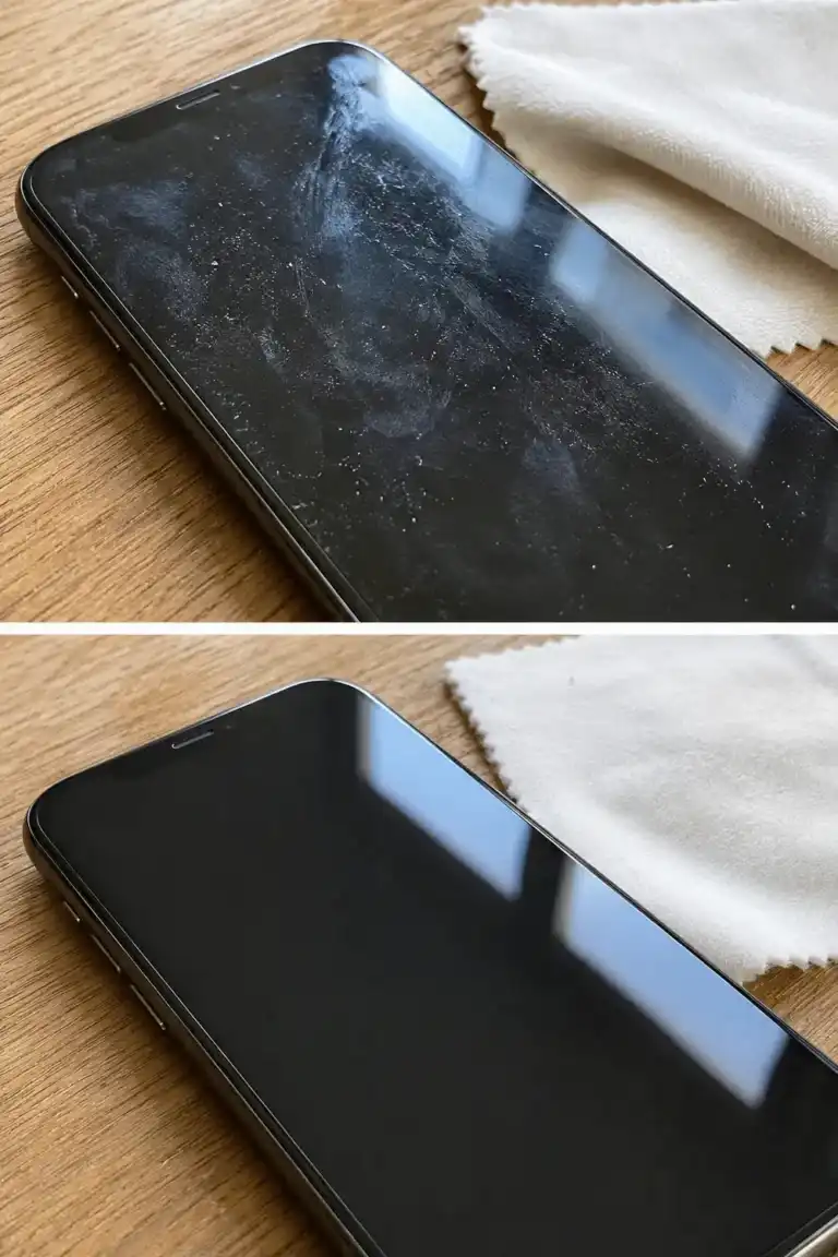 Cómo limpiar correctamente las pantallas de los teléfonos móviles sin dañarlas