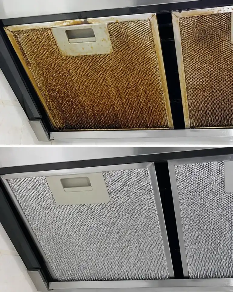 Cómo limpiar los filtros de la campana y eliminar la grasa pegajosa