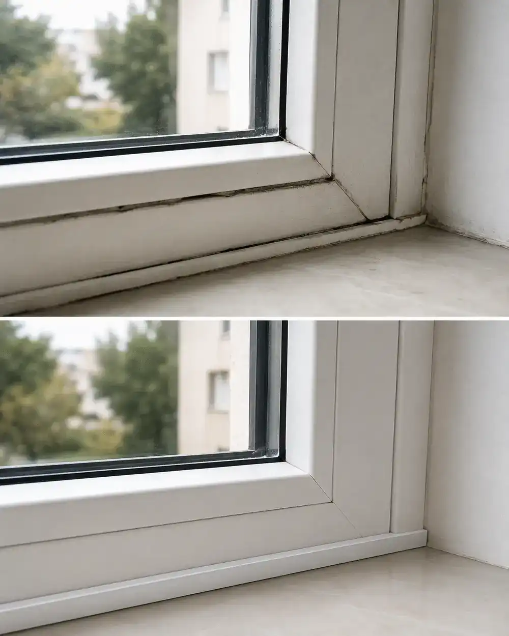Cómo limpiar los marcos de las ventanas para evitar la acumulación de suciedad