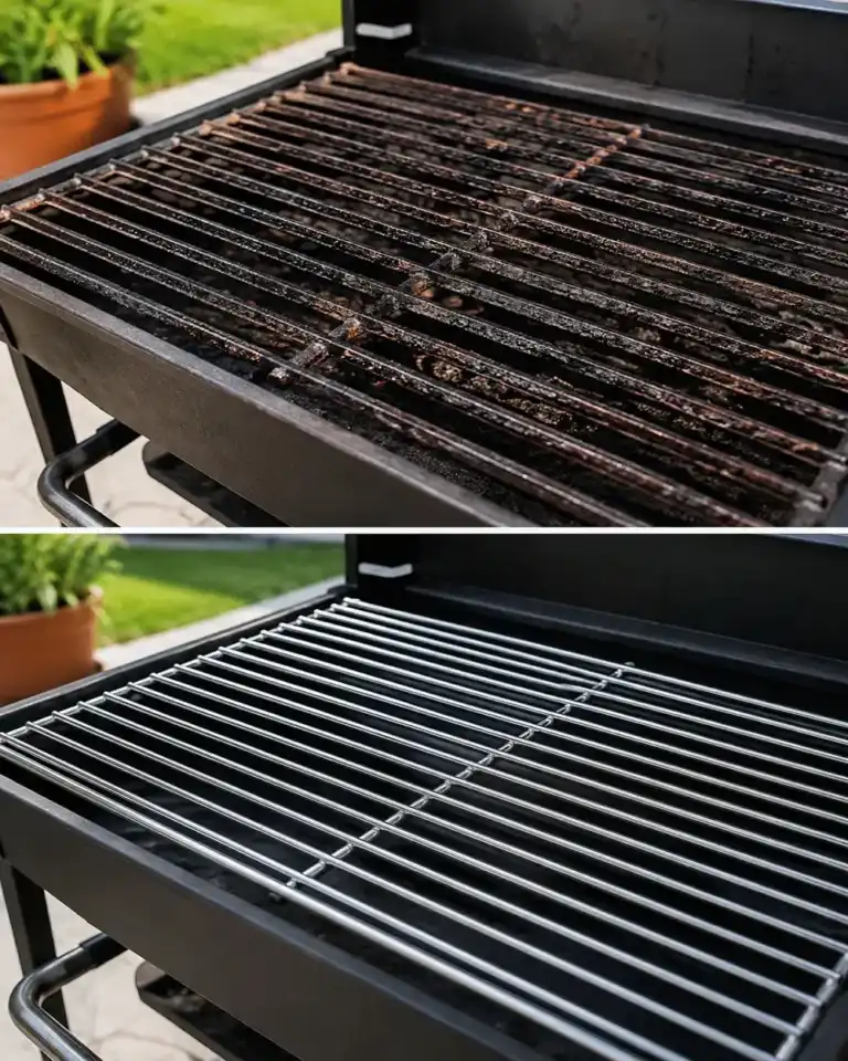 Cómo limpiar una parrilla muy sucia sin pasar horas frotando