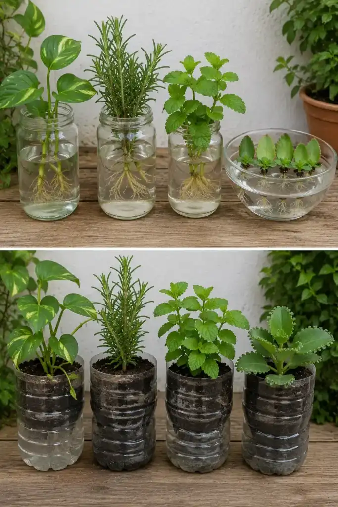 Cómo multiplicar tus plantas favoritas sin comprar nuevas macetas
