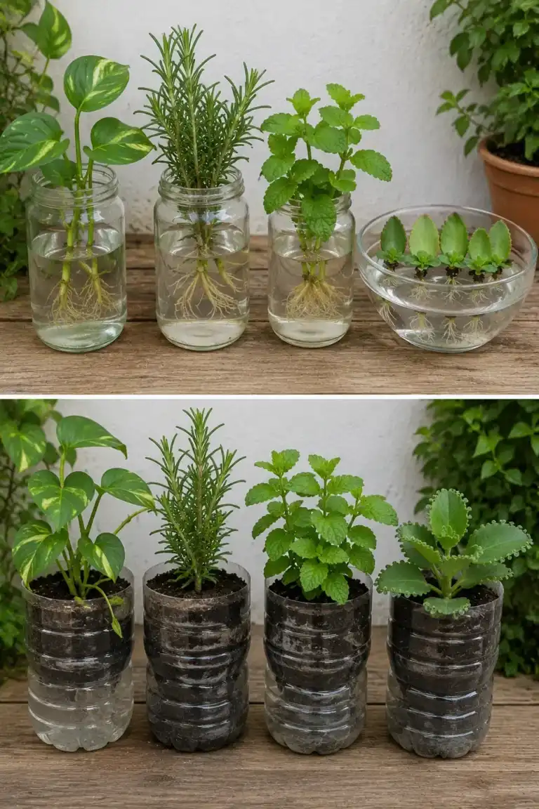 Cómo multiplicar tus plantas favoritas sin comprar nuevas macetas
