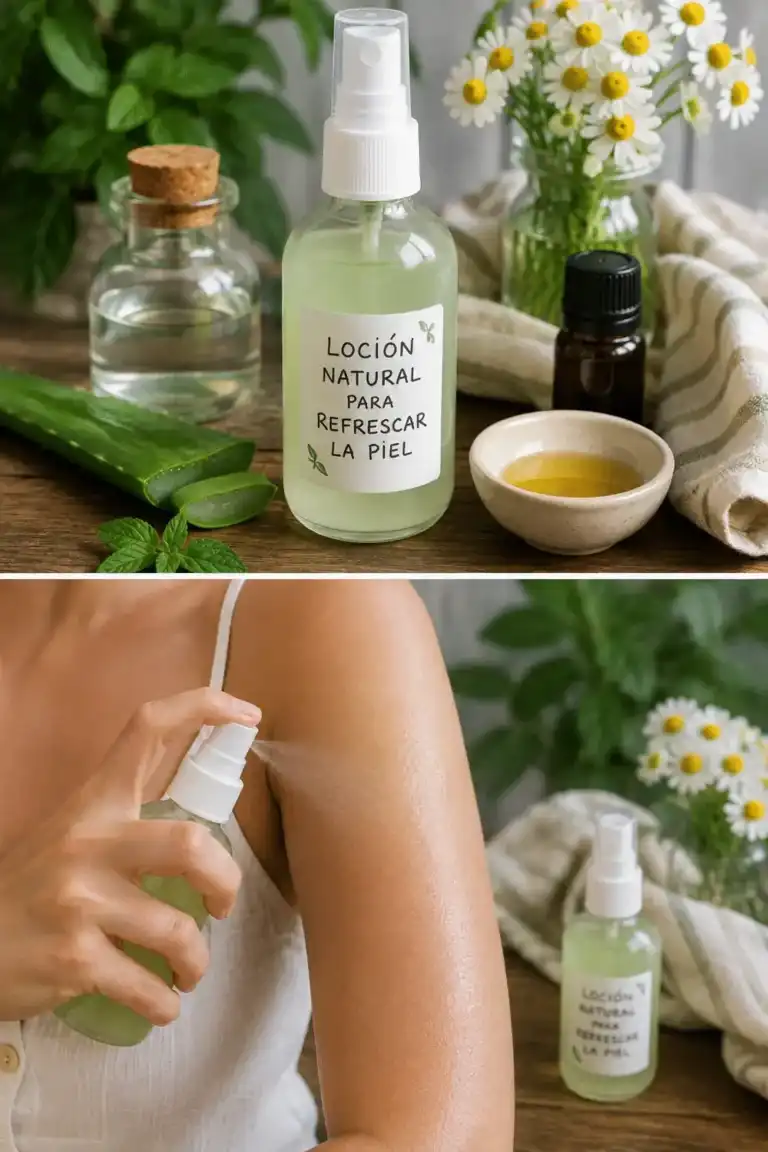 Cómo preparar una loción natural para refrescar la piel en verano