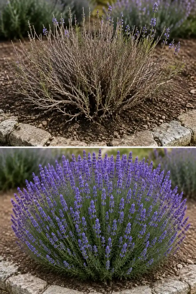 Cómo recuperar una lavanda leñosa para que vuelva a florecer con fuerza