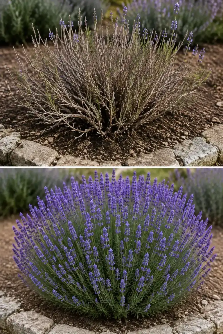 Cómo recuperar una lavanda leñosa para que vuelva a florecer con fuerza