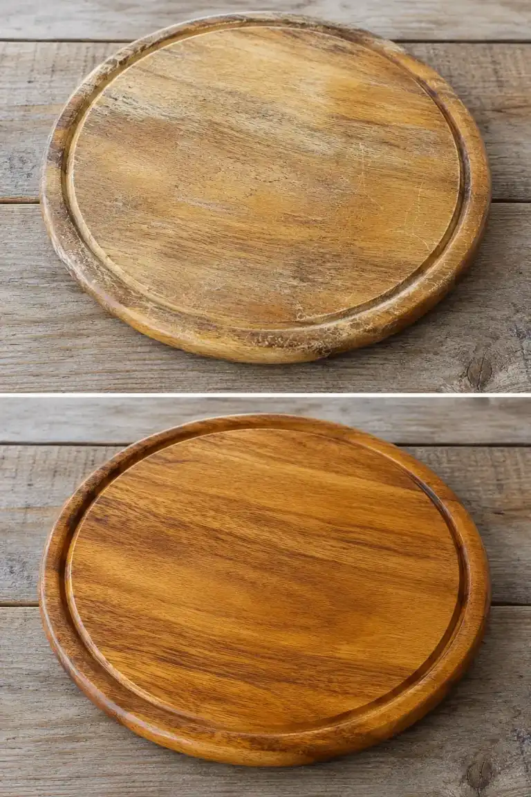 Cómo recuperar una tabla de quesos de madera que ha perdido su aspecto