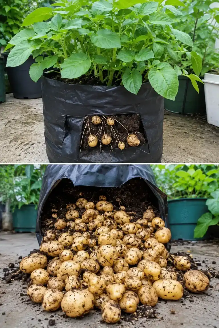 De una sola bolsa a una gran cosecha: el método más eficaz para cultivar muchas patatas en espacios pequeños