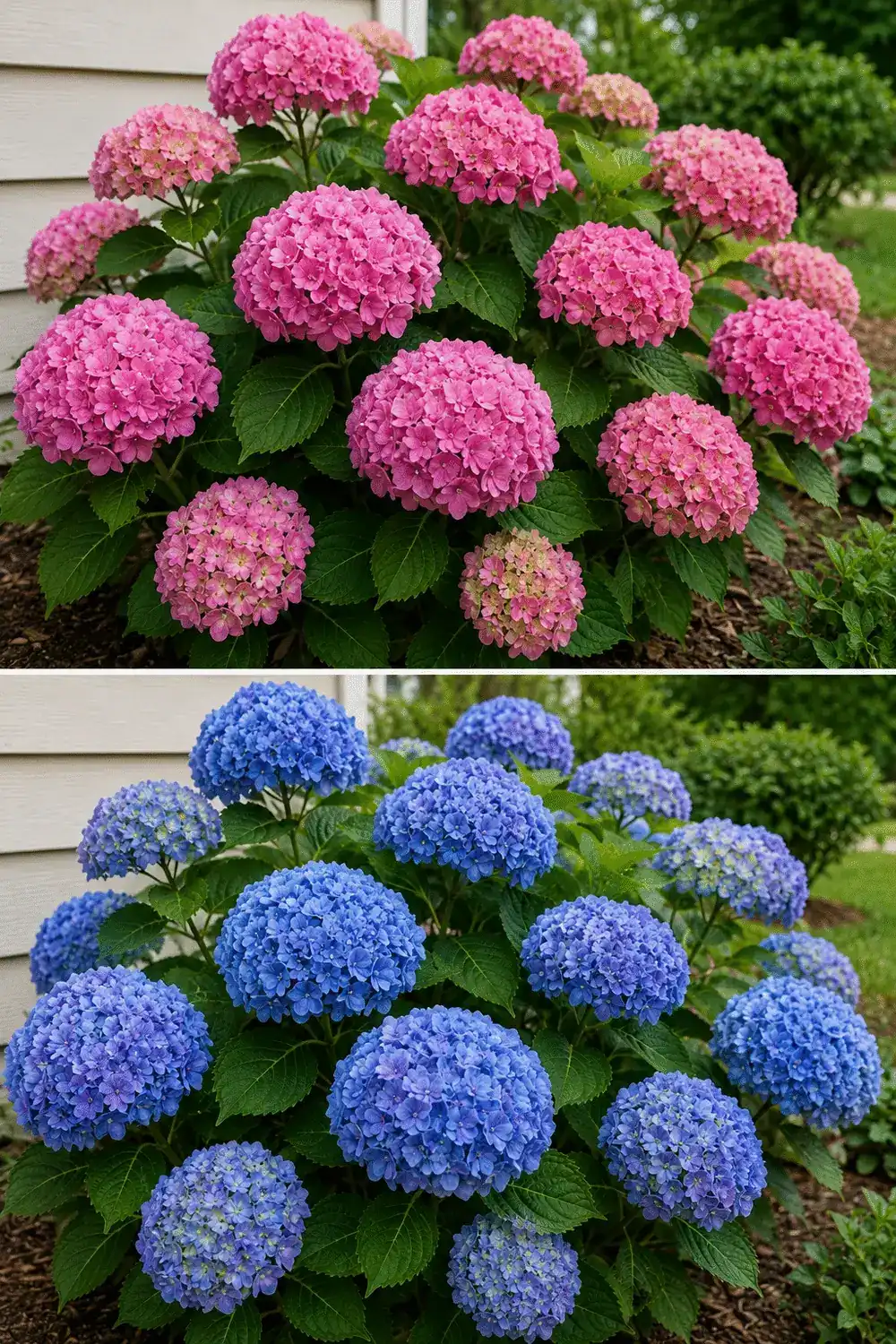 El error que impide que muchas hortensias cambien de color