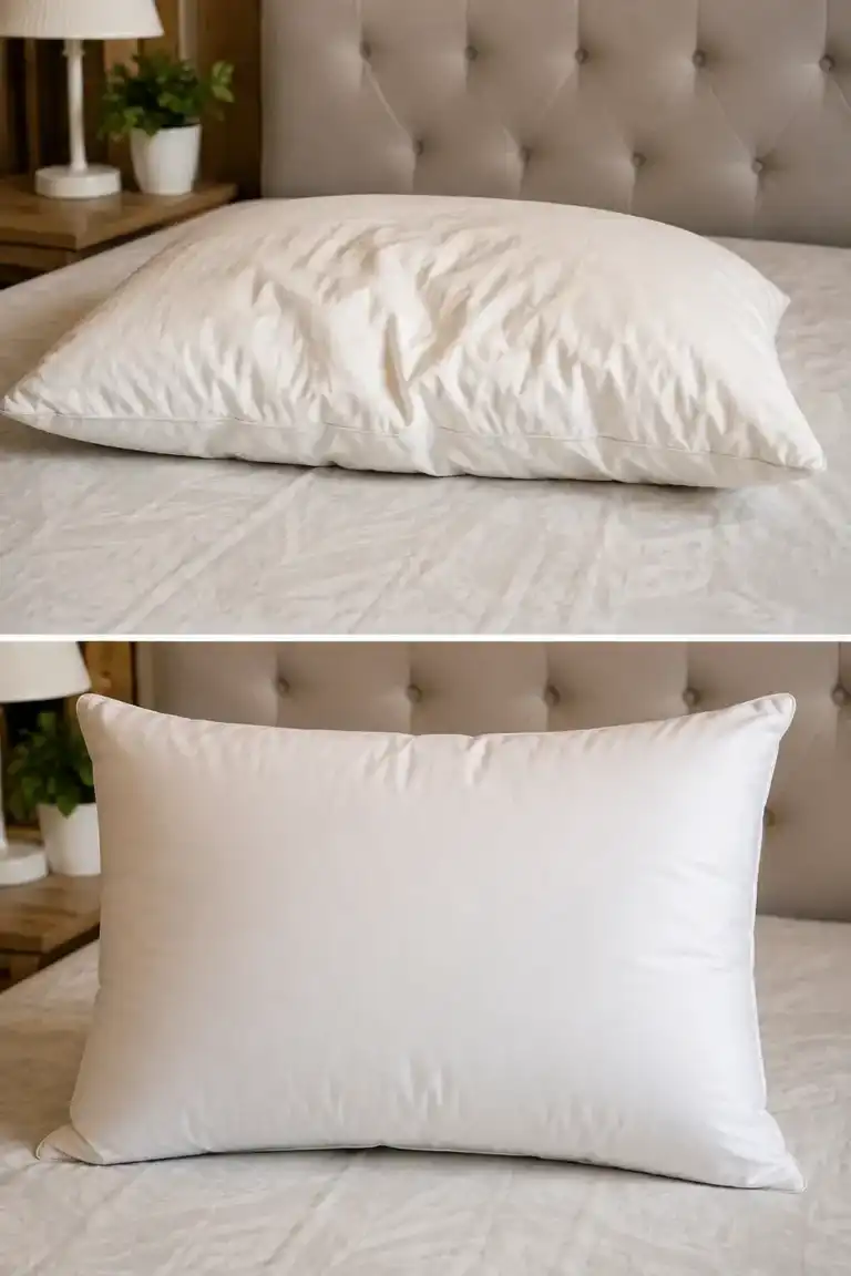 El método para mantener las almohadas esponjosas durante mucho más tiempo