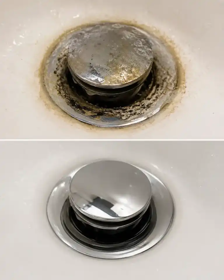 El método que elimina la suciedad acumulada en los tapones del lavabo