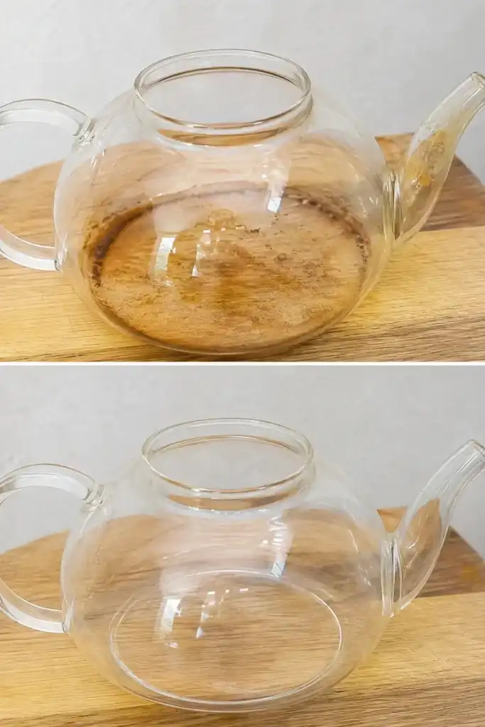El remedio casero para eliminar las manchas del fondo de las teteras de cristal