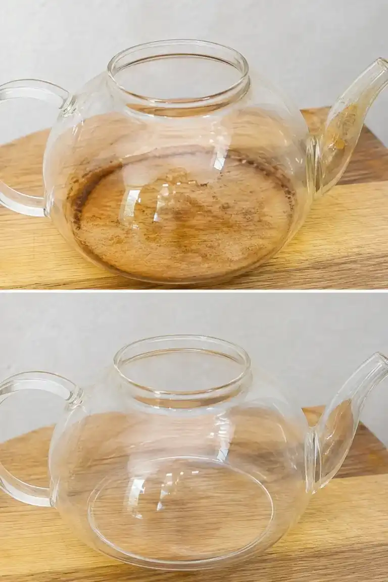 El remedio casero para eliminar las manchas del fondo de las teteras de cristal
