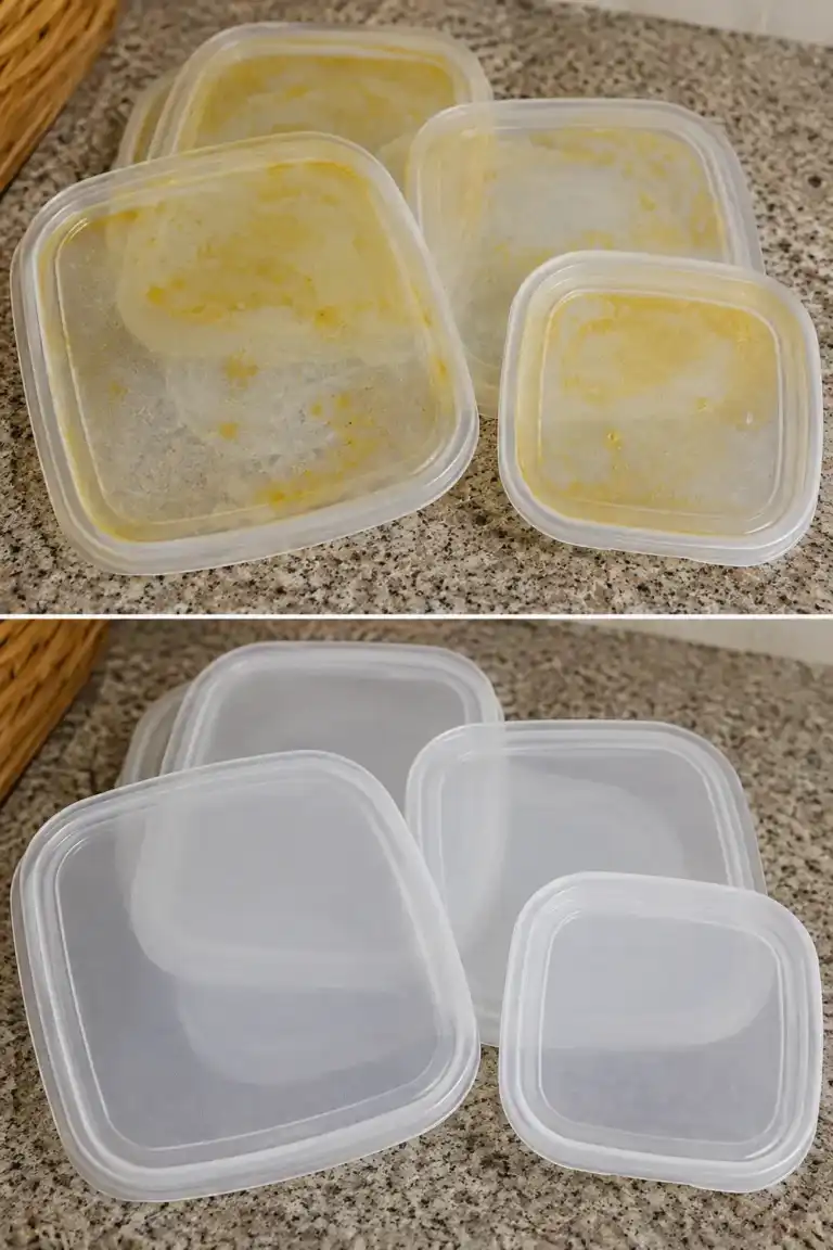 El remedio casero para eliminar las manchas de aceite de las tapas de plástico