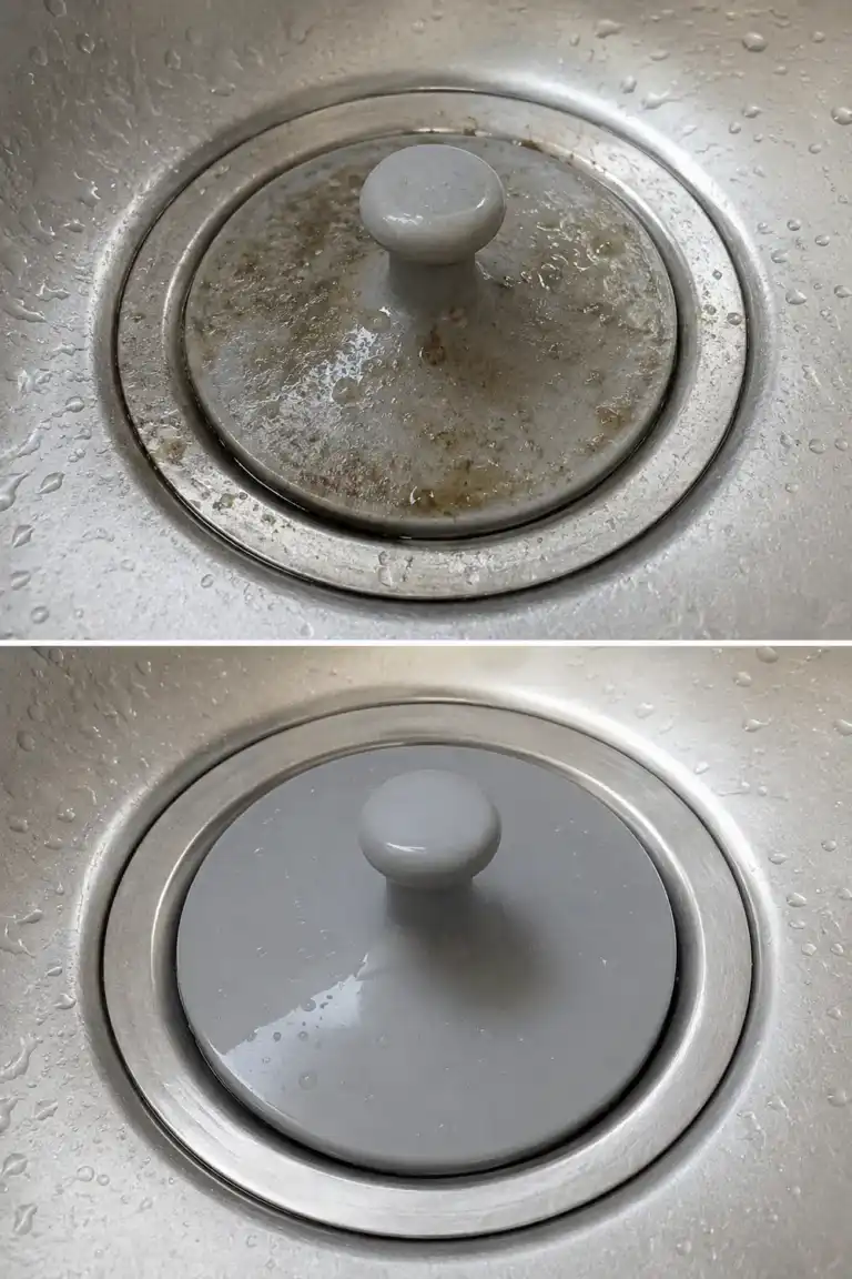 El remedio casero para limpiar los tapones de silicona del fregadero