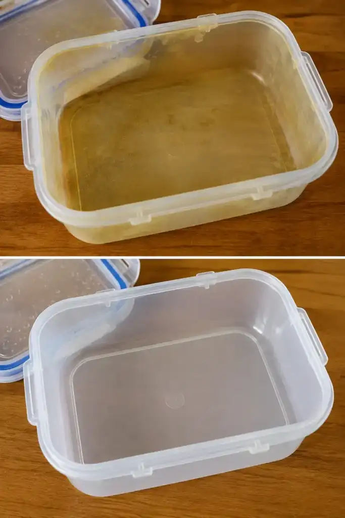 El remedio casero para limpiar una fiambrera que ha absorbido olores