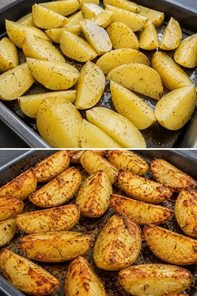 El secreto para unas patatas al horno doradas por fuera y cremosas por dentro