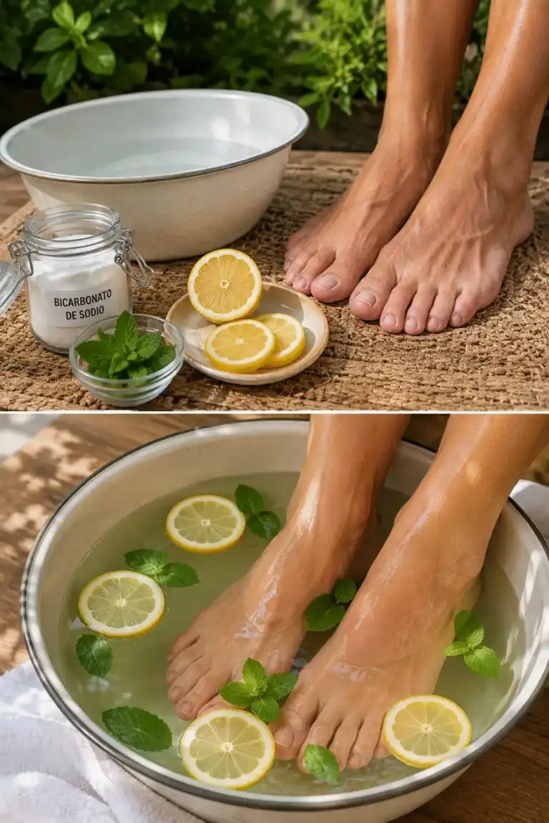 El sencillo remedio natural para refrescar los pies cansados en verano