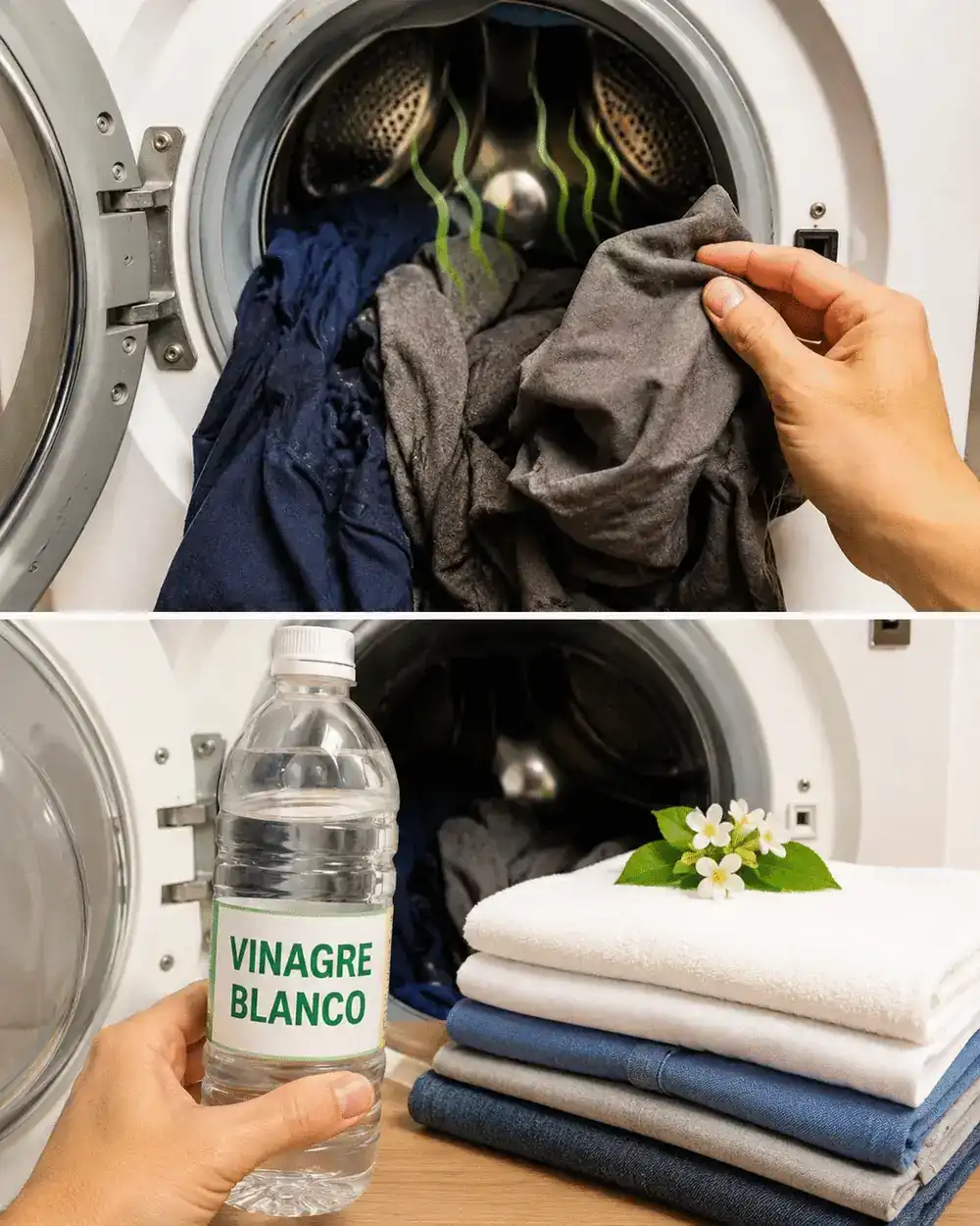 El truco casero que elimina el mal olor de la ropa desde el primer lavado