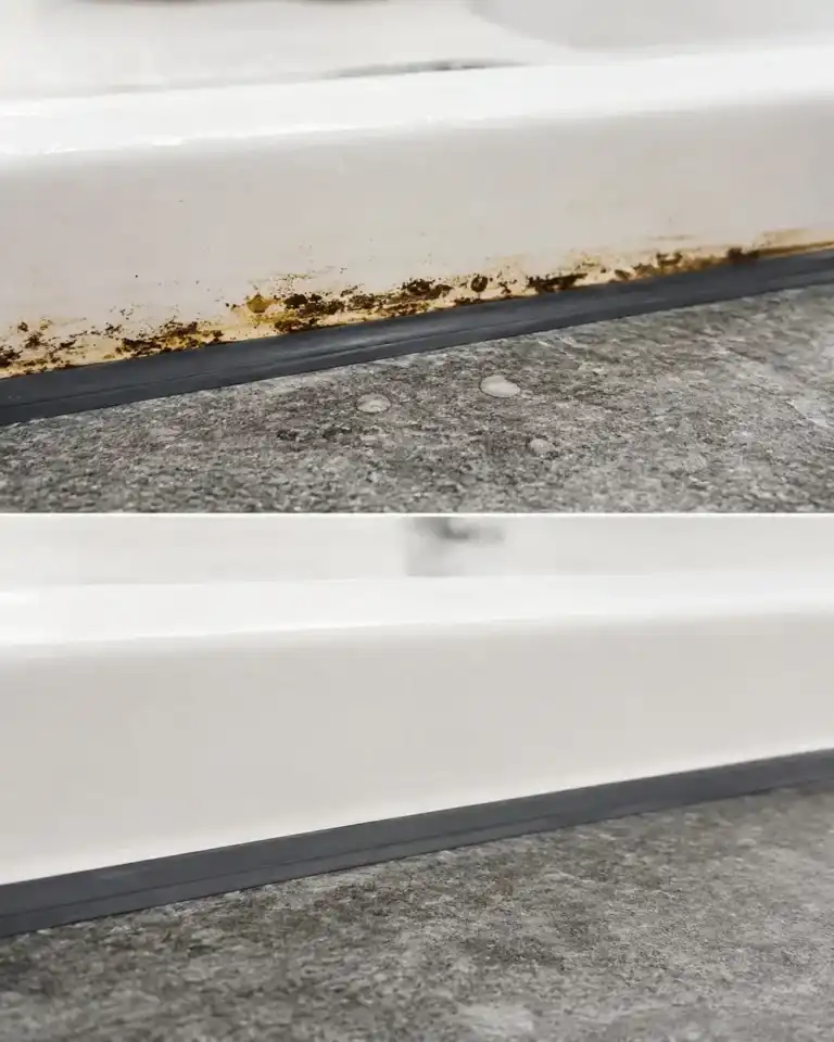 El truco definitivo para eliminar el moho de la silicona sin frotar durante horas