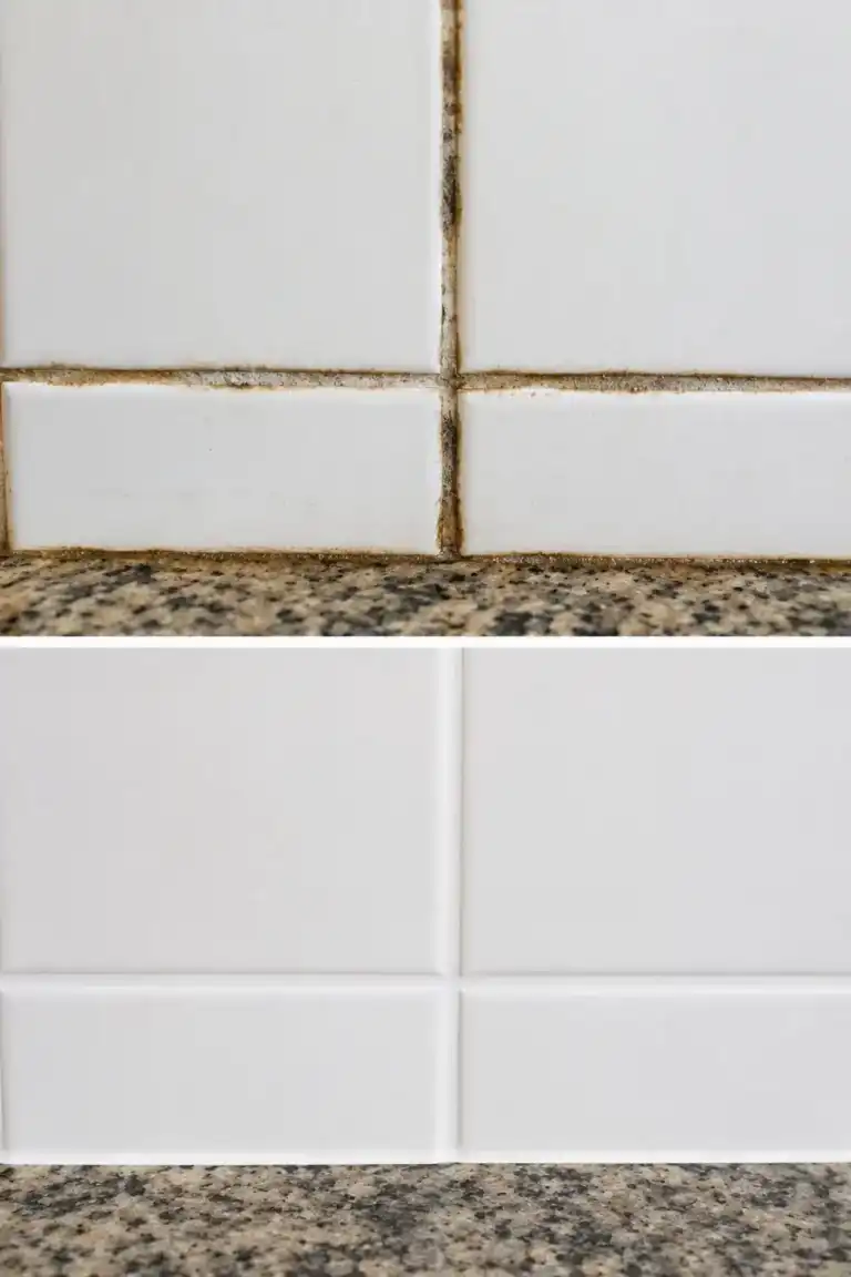 El truco para eliminar la suciedad incrustada entre los azulejos de la cocina