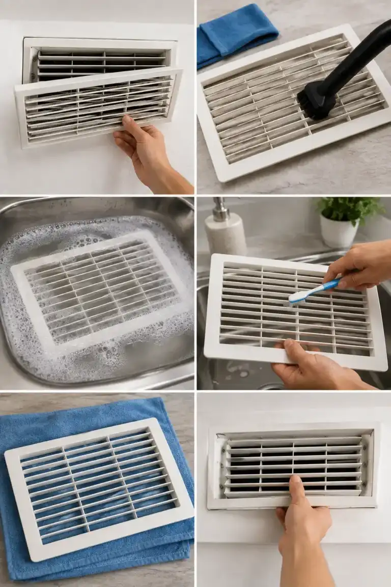 El truco para limpiar las rejillas del aire acondicionado antes de que llegue el calor
