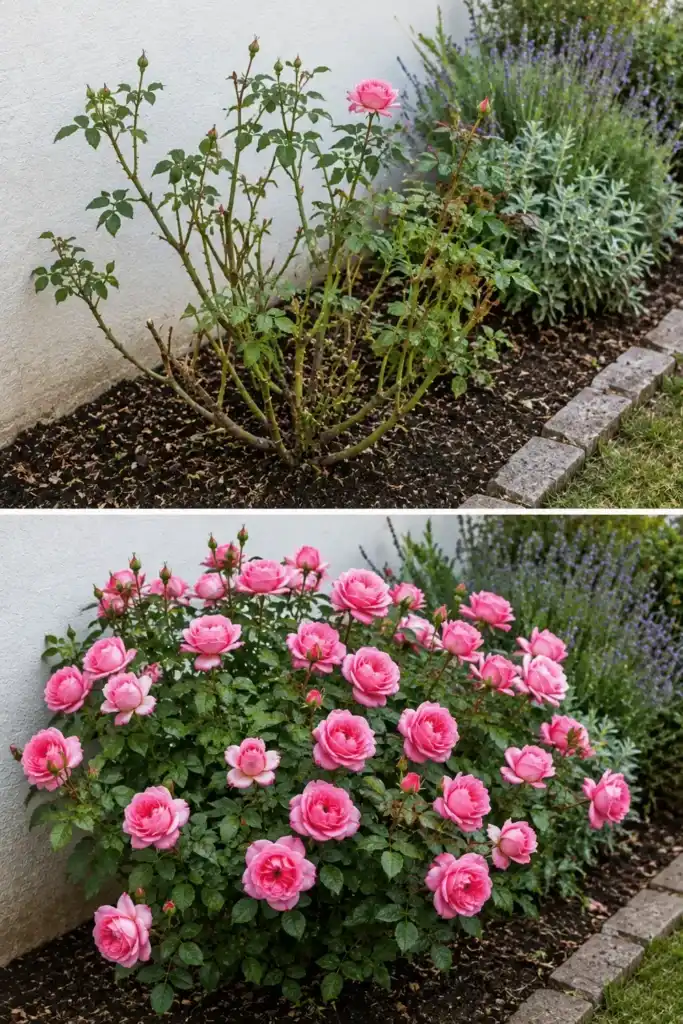 El truco para que los rosales den más flores sin utilizar fertilizantes químicos