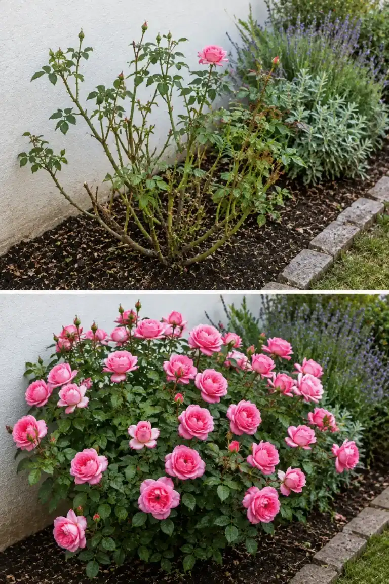 El truco para que los rosales den más flores sin utilizar fertilizantes químicos