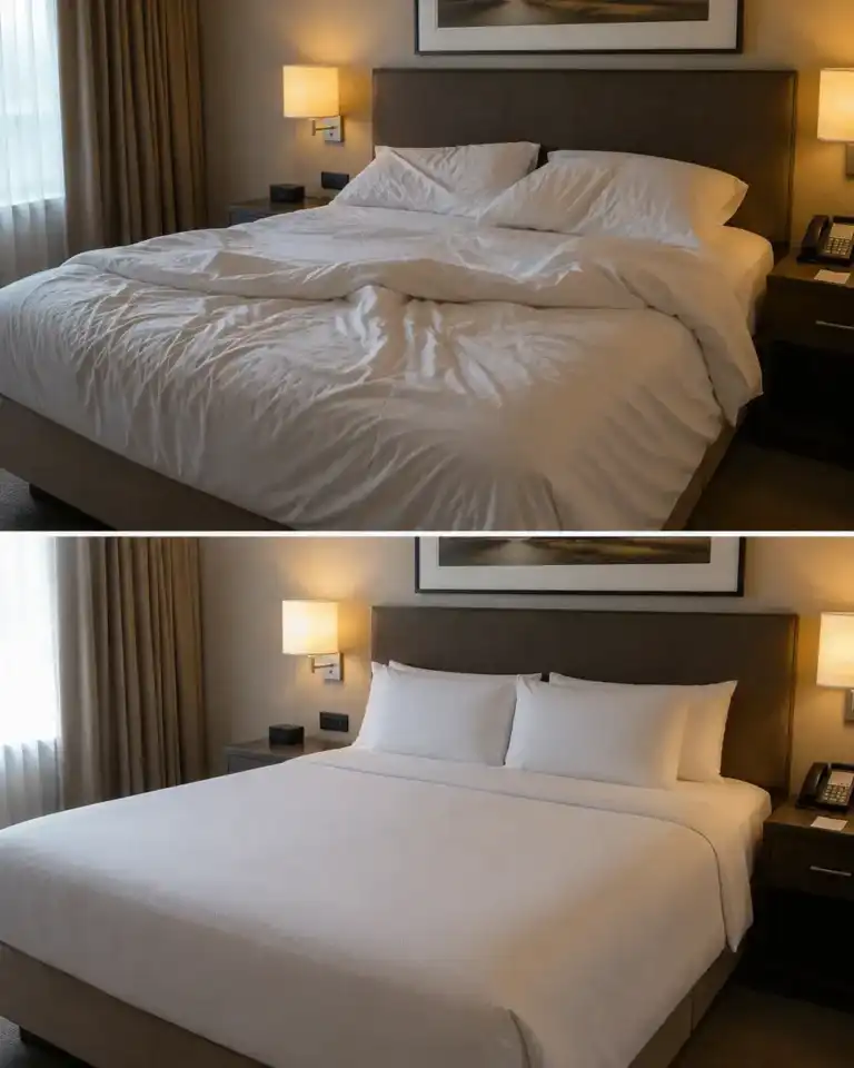 El truco que utilizan muchos hoteles para que las habitaciones parezcan siempre impecables