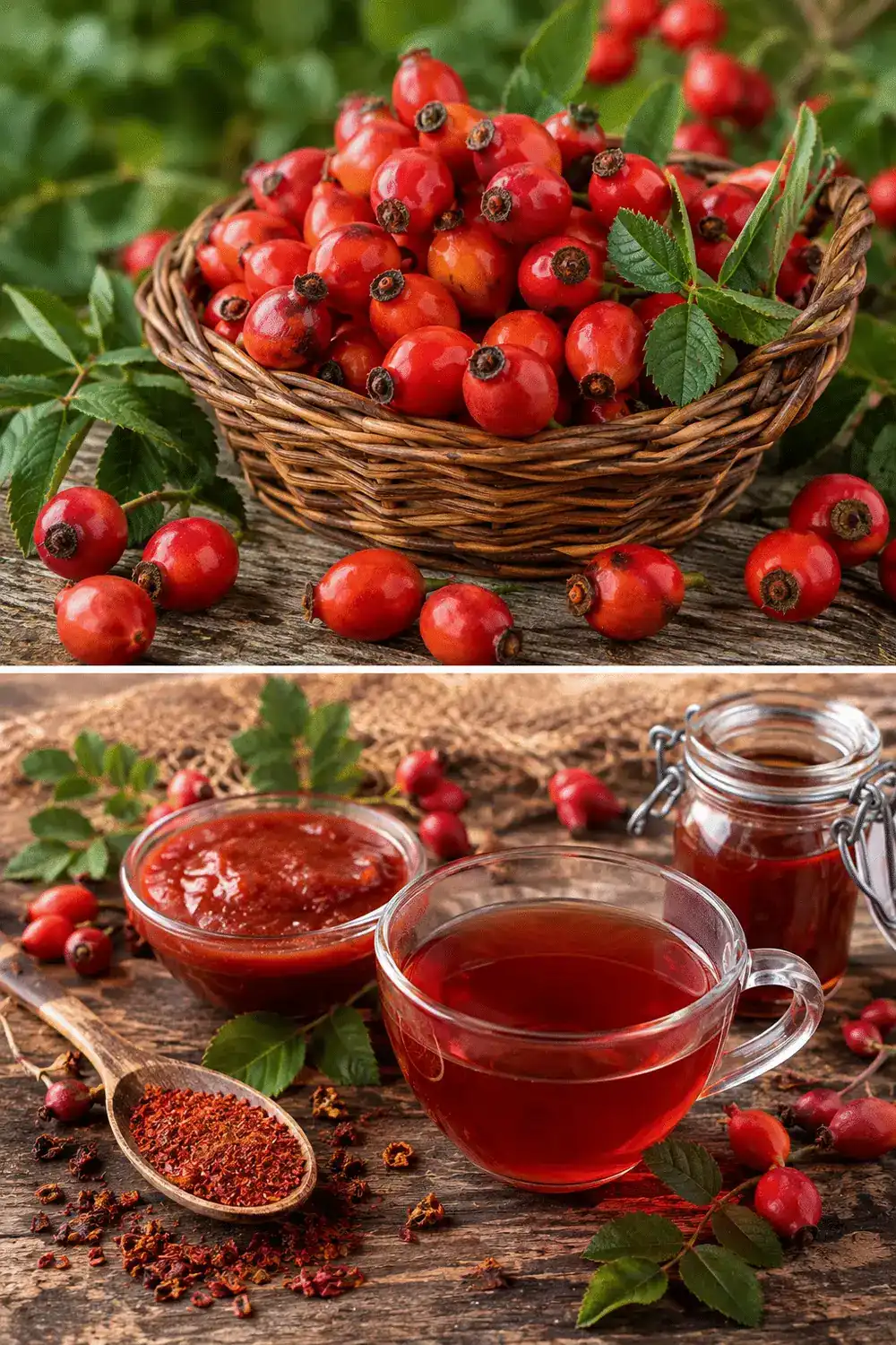 Escaramujo: todas las propiedades y beneficios del fruto de la rosa canina