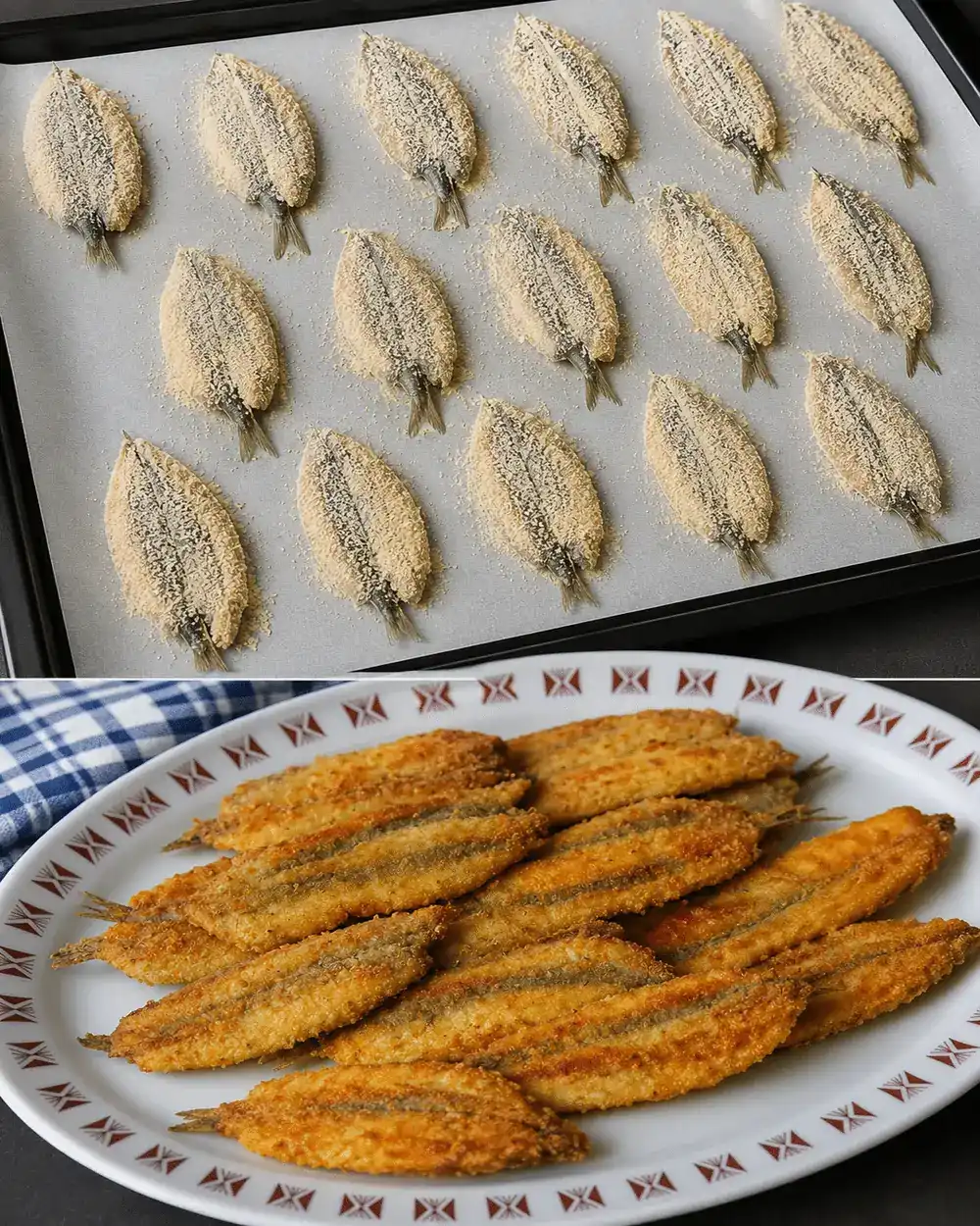 Estas anchoas al horno tienen todo el sabor y mucha menos grasa: solo 140 kcal por ración