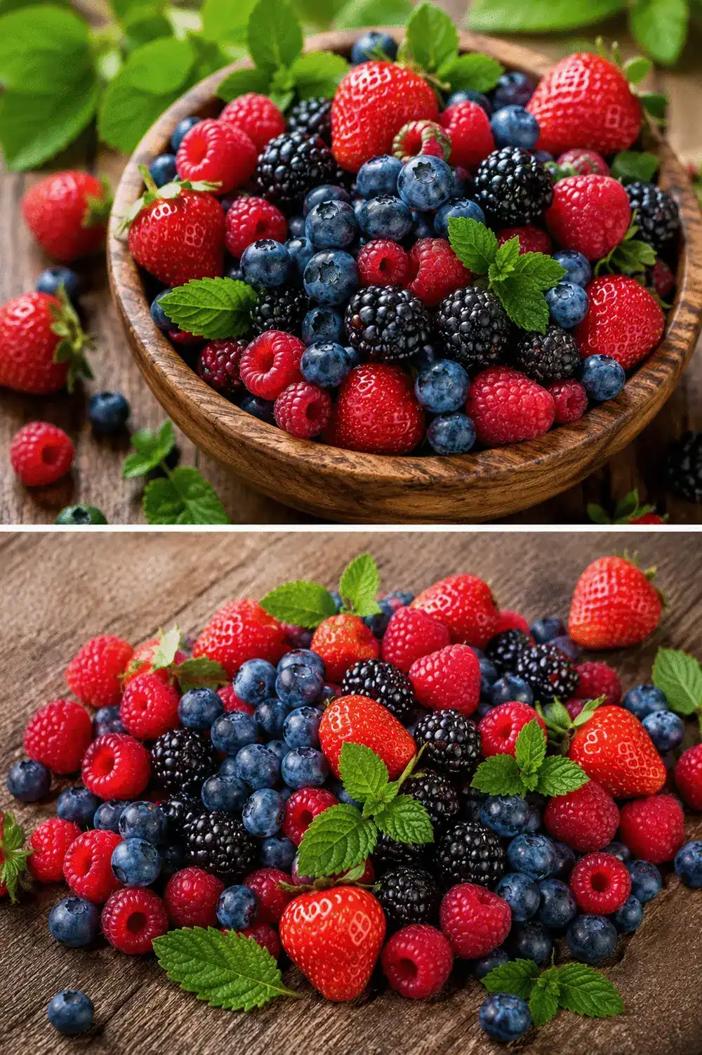Frutos rojos ricos en antioxidantes: cómo incorporarlos a la dieta para cuidar la salud con el paso del tiempo