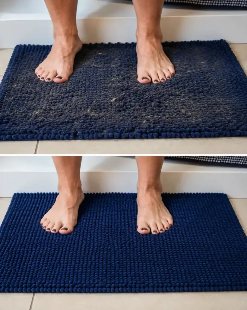 La mayoría lava mal la alfombrilla del baño: esta es la frecuencia recomendada