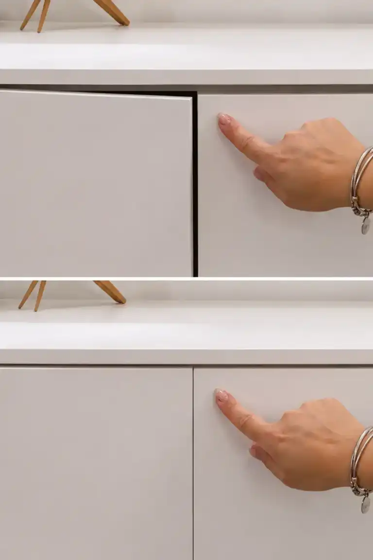 ¿La puerta del armario no cierra bien? El sencillo truco que la ajusta en minutos
