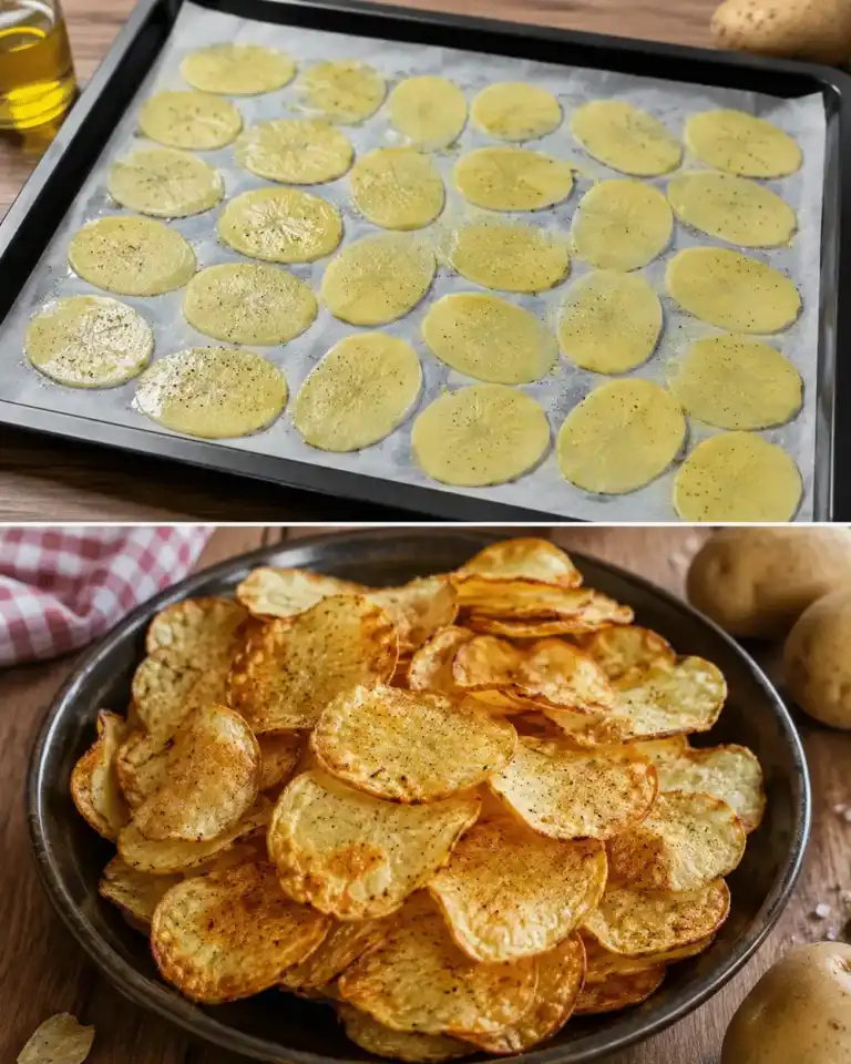 La técnica que consigue patatas chips perfectas sin necesidad de freír
