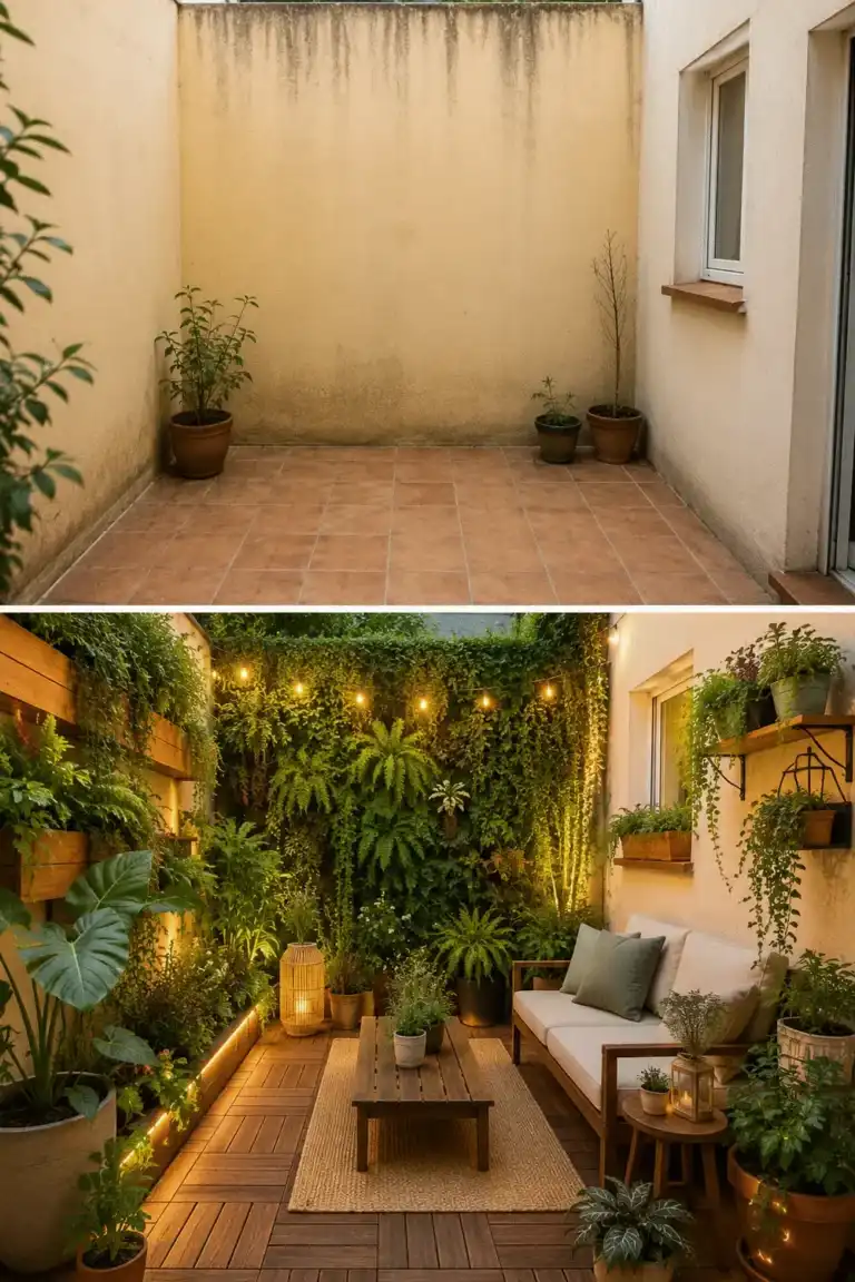 La tendencia en jardinería que está transformando patios pequeños