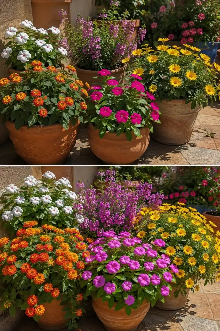 Las flores que resisten el calor extremo y siguen floreciendo durante meses