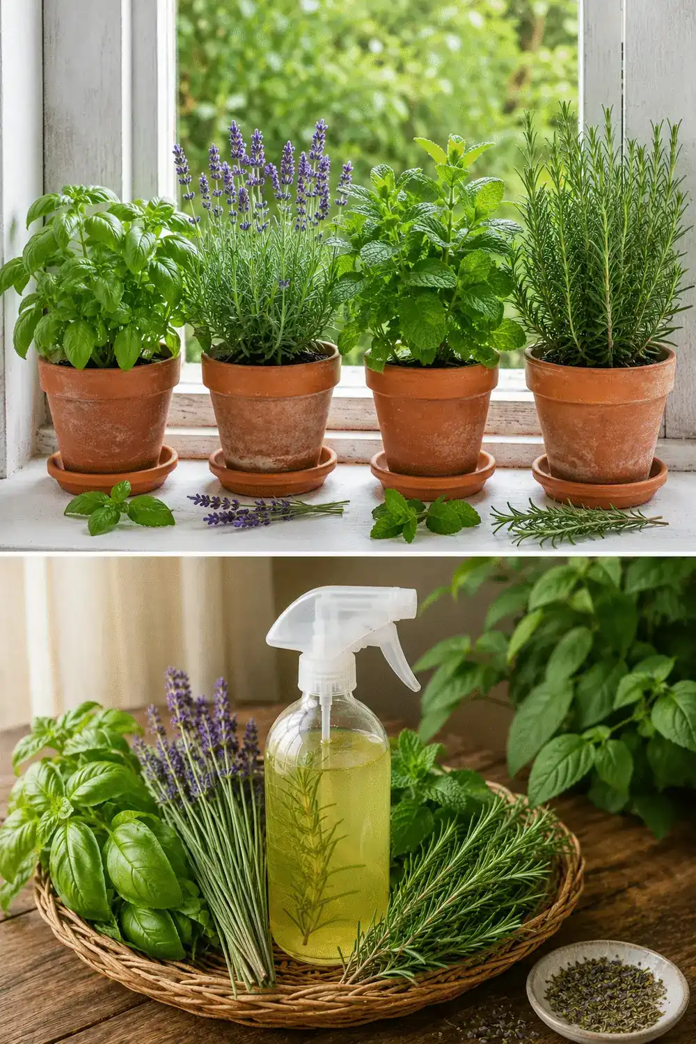 Las hierbas aromáticas que ayudan a mantener alejados algunos insectos del hogar
